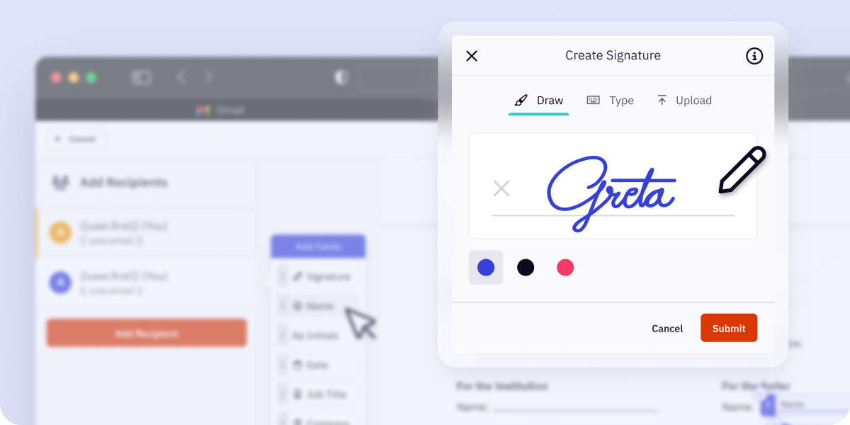 Email Header - Nitro Sign